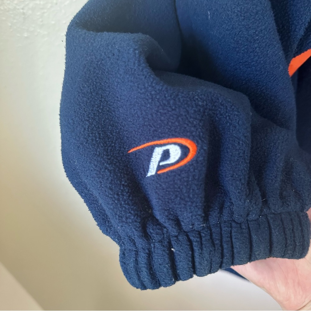 Vintage NFL Denver Broncos Zip-Up Men's Reversible Fleece Jacket X-Large - Picture 7 of 15